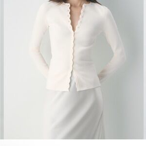 Aritzia Cream Cardigan